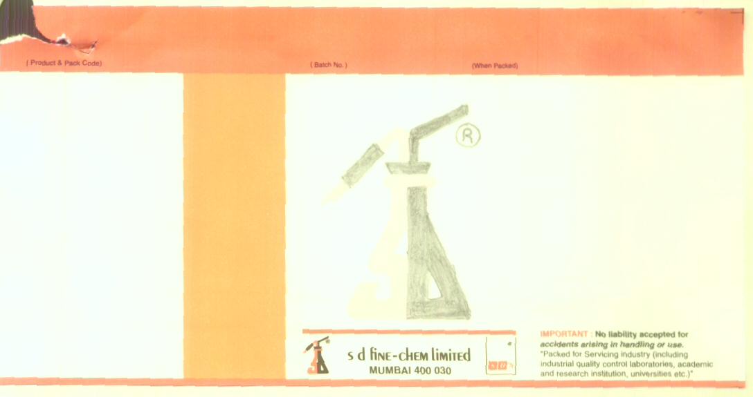S D Fine-chem Limited (device) Device mark 1621025 Trademark