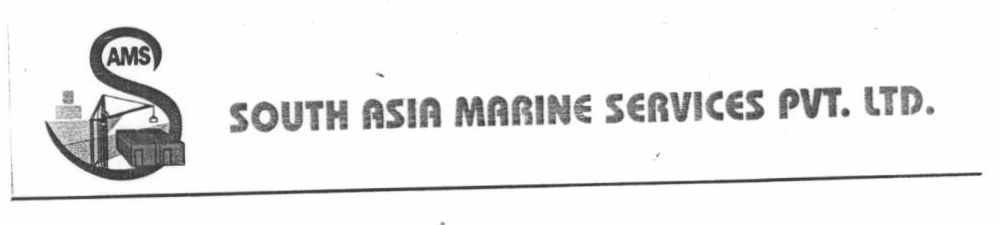 South Asia Marine Services Pvt.ltd (device) Device mark 845121 Trademark