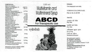Abcd Multivitamin And Multimineral Syrup Device mark 2479248 Trademark