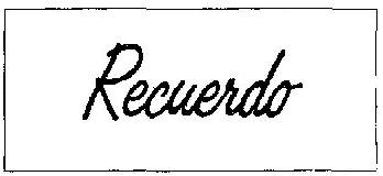 Recuerdo (device) Device mark 2644590 Trademark