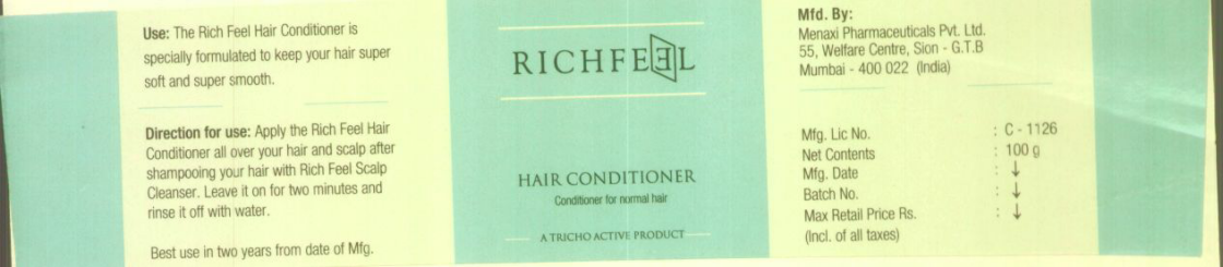 Richfeel (label) Device mark 1331943 Trademark