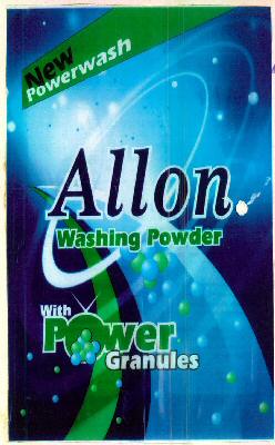 Allon Washing Powder Device mark 2602863 Trademark