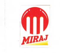 Miraj With Device Of Ball With Stump Device mark 1964997 Trademark