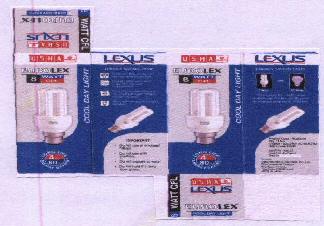 Usha Lexus Cfl With Label Device mark 1603578 Trademark