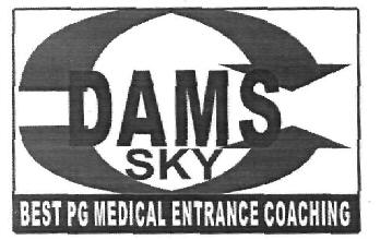 Dams Sky (label) Device mark 2648518 Trademark