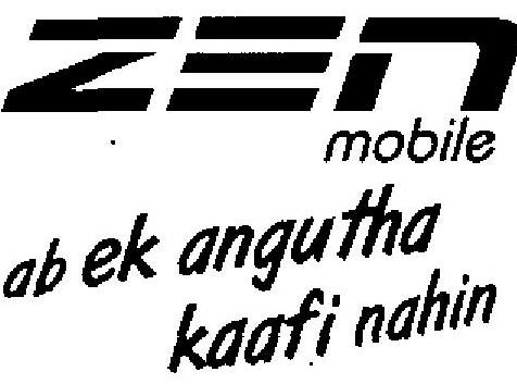 Zen Mobile Ab Ek Angutha Kaafi Nahin Device mark 1989193 Trademark