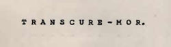 Transcure-mor Device mark 641559 Trademark