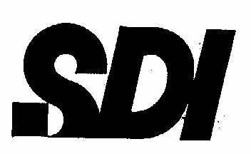 Sdi (letter Written In Heavy Character) Device mark 1476447 Trademark