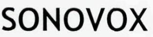 Sonovox Device mark 2724582 Trademark