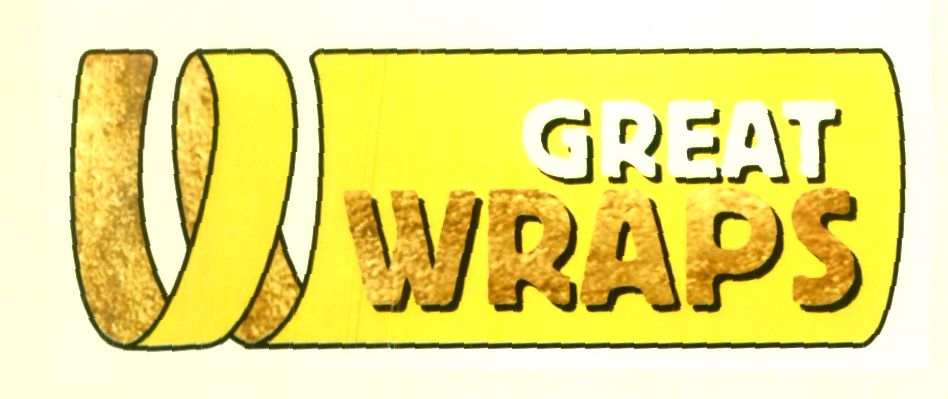 W Great Wraps (label) Device mark 1449575 Trademark