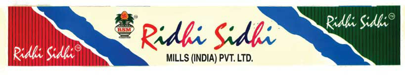 Ridhi Sidhi, Letter Rsm And Device Of Kalash Device mark 1186909 Trademark