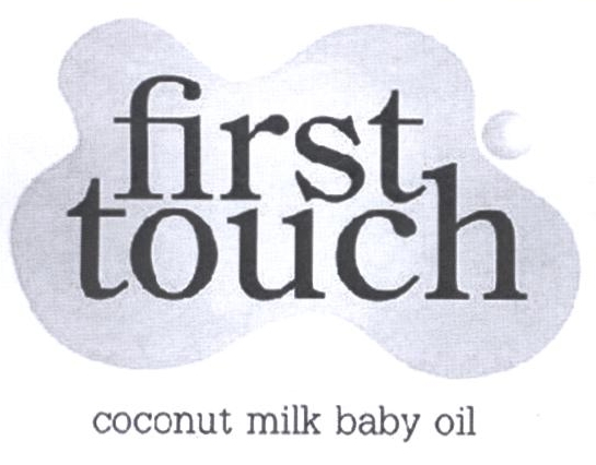 First Touch Coconut Milk Baby Oil Device mark 2365210 Trademark