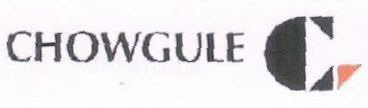 Chowgule (device) Device mark 1671793 Trademark