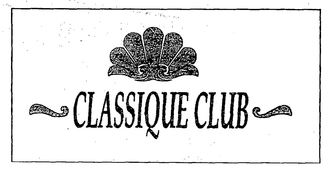 Classiqe Club Device mark 989008 Trademark