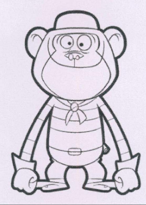 Device Of Monkey (label) Device mark 1997983 Trademark