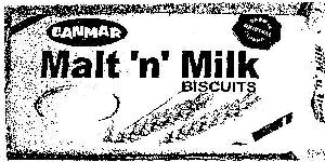 Canmar Malt 'n' Milk (with Device) Device mark 2022110 Trademark