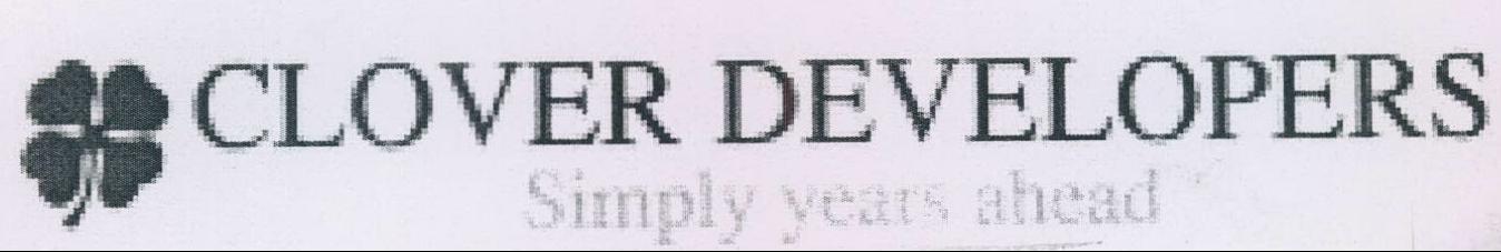 Clover Developers Simply Years Ahead (device Of Flower) Device mark 2126263 Trademark