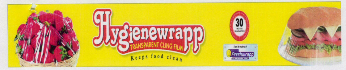 Hygienewrapp (label) Device mark 1472851 Trademark