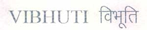 Vibhuti Device mark 2096370 Trademark