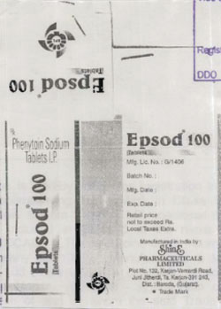 Epsod 100 Device mark 1221342 Trademark