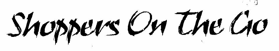 Shoppers On The Go (letter Written In Special Form) Device mark 1470091 Trademark