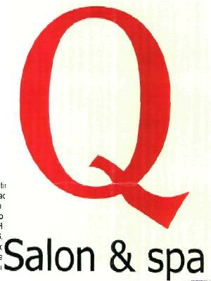 Q Salon & Spa (logo) Device mark 2160638 Trademark