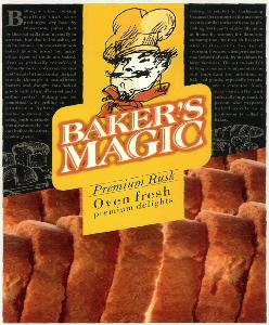 Baker's Magic (label) Device mark 2628764 Trademark