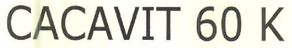 Cacavit 60 K Device mark 2924287 Trademark