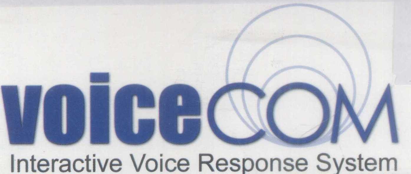 Voice Com (label) Device mark 995043 Trademark