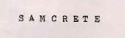 Samcrete Device mark 750532 Trademark