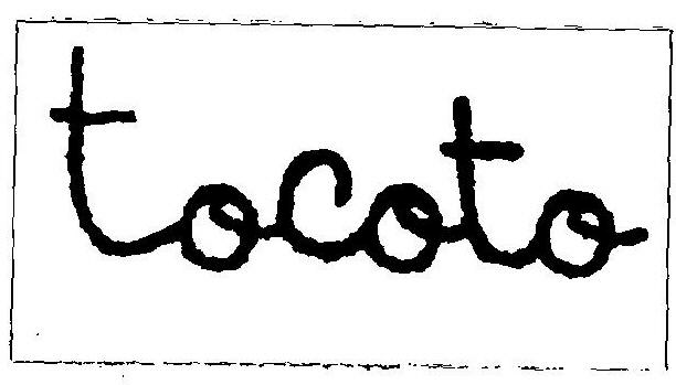 Tocoto (label) Device mark 2417066 Trademark