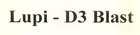 Lupi - D3 Blast Device mark 2636792 Trademark