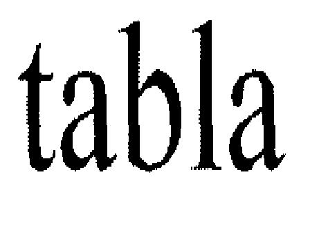 Tabla (logo) Device mark 2516013 Trademark