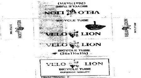 Velo Lion Device mark 1907216 Trademark