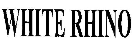 White Rhino (device) Device mark 2415543 Trademark