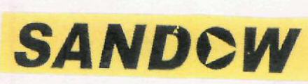 Sandow (label) Device mark 2510084 Trademark