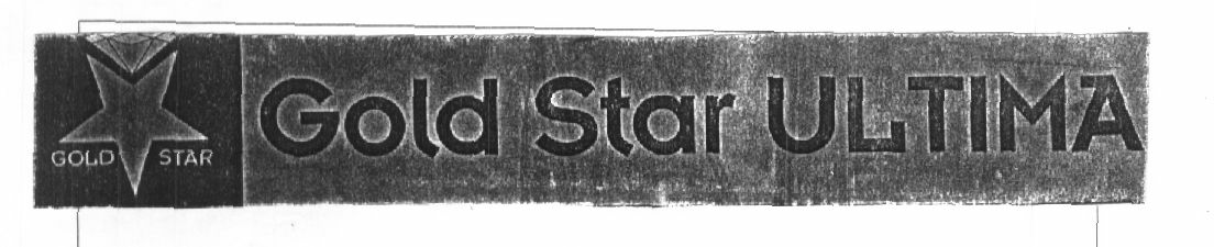 Gold Star Ultima (label) Device mark 1119820 Trademark