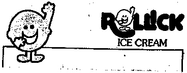 Rollick Ice Cream (device) Device mark 2182305 Trademark