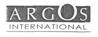 Argos International (label) Device mark 1635780 Trademark