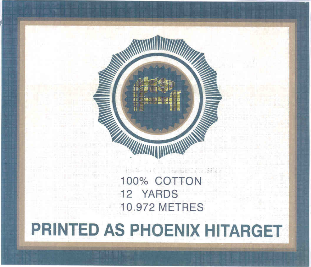 Printed As Phoenix Hitarget (label) Device mark 1579282 Trademark