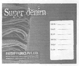 Super Denim (logo) Device mark 2736199 Trademark
