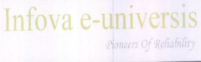 Infova E-universispioneers Of Reliability Device mark 1725460 Trademark