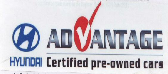 Advantage Hyundai Certified Pre-owned Cars With Label Device mark 1429910 Trademark