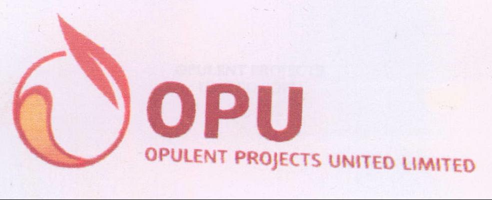 Opu Opulent Projects United Limilted Device mark 2055685 Trademark