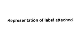 Representation Of Label Attached (label) Device mark 1375767 Trademark