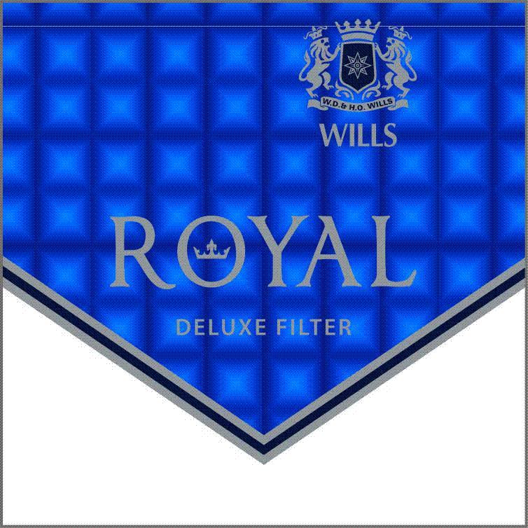 Royal Deluxe Filter (blue) Device mark 2373012 Trademark