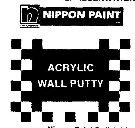 Nippon Paint Acrylic Wall Putty With Label Device mark 1465820 Trademark