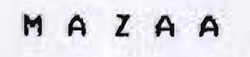 M A Z A A Device mark 956508 Trademark