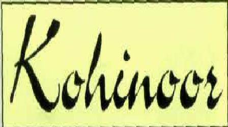 Kohinoor Device mark 1899165 Trademark
