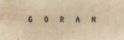 Goran Device mark 600768 Trademark